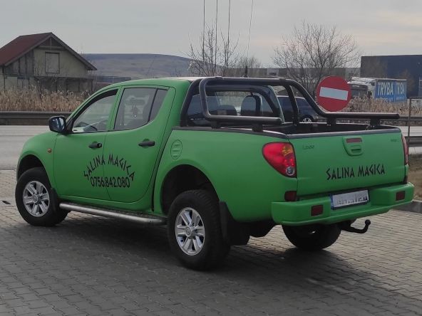 Custom Raptor Iasi - Proiect vopsire auto completă – Mitsubishi L200, cu vopsea Raptor verde